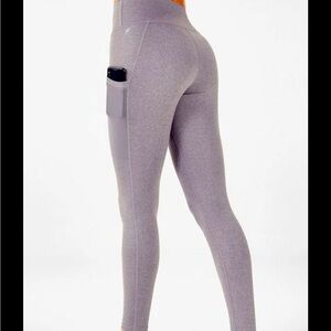 Fabletics on the go Mila leggings small grey Powerhold